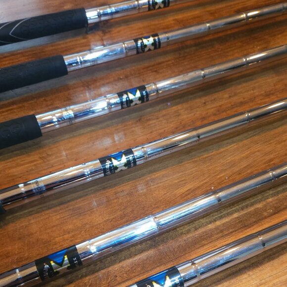 Callaway X-22 Iron Set 4-PW Missing 5 Steel Uniflex Shafts Right Handed 6 Pcs - Picture 5 of 5